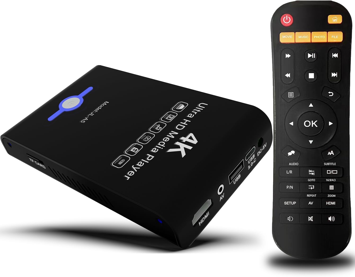 Amazon.com: 4K Ultra HD Media Player 2-in-1 HDD Enclosure for USB